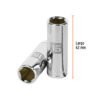 Código: 13775 Dado largo de 15 mm, 6 puntas, cuadro 3/8', Truper D-3815-HM-L