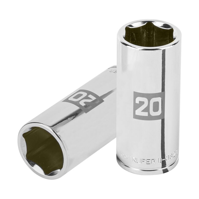D-3820-HM-L.jpg Código: 100995 Dado largo de 20 mm, 6 puntas, cuadro 3/8', Truper D-3820-HM-L