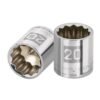 Código: 13640 Dado de 20 mm, 12 puntas, cuadro 3/8', Truper D-3820-M