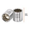Código: 13640 Dado de 20 mm, 12 puntas, cuadro 3/8', Truper D-3820-M