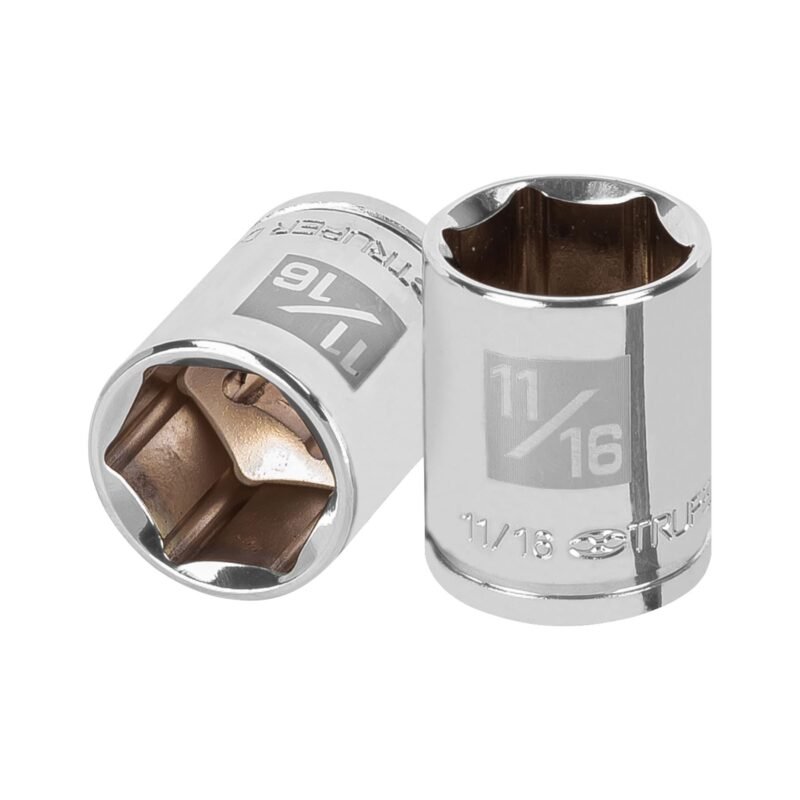 D-3822-H.jpg Código: 13612 Dado de 11/16', 6 puntas, cuadro 3/8', Truper D-3822-H