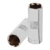Código: 13717 Dado largo de 11/16', 6 puntas, cuadro 3/8', Truper D-3822-HL