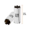 Código: 13718 Dado largo de 3/4', 6 puntas, cuadro 3/8', Truper D-3824-HL
