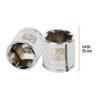 Código: 13615 Dado de 7/8', 6 puntas, cuadro 3/8', Truper D-3828-H