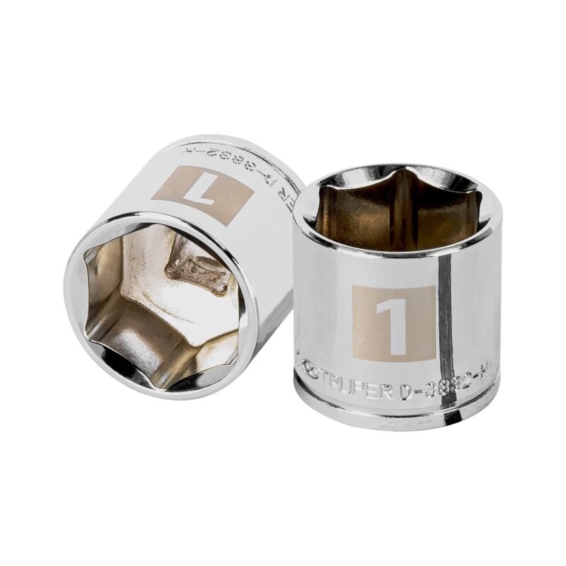 D-3832-H.jpg Código: 13617 Dado de 1', 6 puntas, cuadro 3/8', Truper D-3832-H