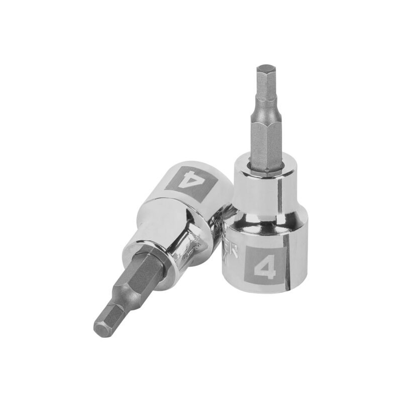 D-4990-4M.jpg Código: 13485 Dado punta hexagonal de 4 mm, cuadro 3/8', Truper D-4990-4M