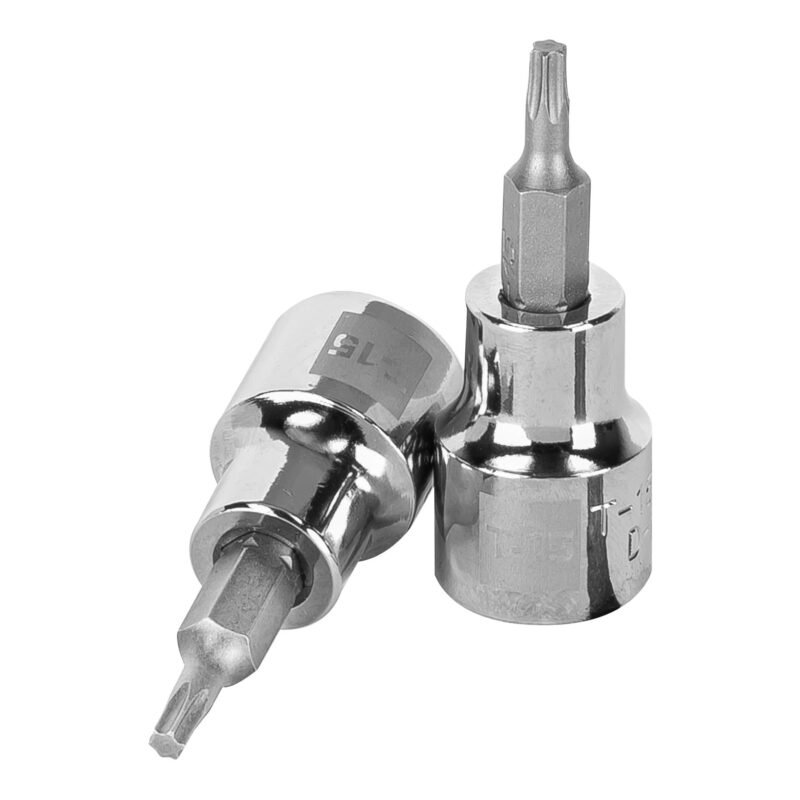 D-523915-W.jpg Código: 13569 Dado punta torx T-15, cuadro 3/8', Truper D-523915-W