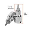 Código: 13435 Dado punta torx T-25, cuadro 1/2', Truper D-543925-W