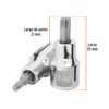 Código: 13439 Dado punta torx T-50, cuadro 1/2', Truper D-543950-W