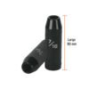 Código: 13387 Dado largo impacto de 7/16', 6 puntas, cuadro 1/2', Truper D-7314-HL