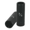 Código: 13392 Dado largo impacto de 3/4', 6 puntas, cuadro 1/2', Truper D-7324-HL