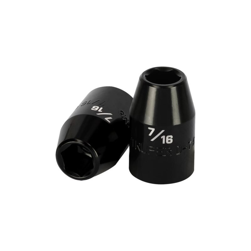 D-7414-H.jpg Código: 13376 Dado de impacto de 7/16', 6 puntas, cuadro 1/2', Truper D-7414-H