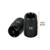 Código: 12414 Dado cuadro 1/2' de impacto 6 puntas de 14 mm, Truper D-7414-M
