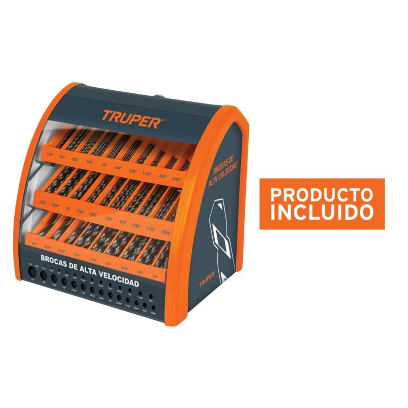 DESP-BAV-GR-C.jpg Código: 55956 Despachador 29 compartimentos para brocas HSS con producto DESP-BAV-GR-C