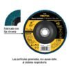 Código: 22353 Disco laminado 7', grano 40 centro 7/8', fibra, PRETUL DLP-2730