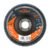 Código: 11672 Disco laminado 4', grano 120 centro 5/8', fibra, TRUPER DLT-1703