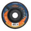 Código: 15697 Disco laminado 4-1/2' grano 40 centro 7/8', plástico, TRUPER DLTP-4540