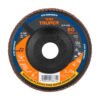 Código: 15703 Disco laminado 4-1/2' grano 80 centro 7/8', plástico, TRUPER DLTP-4580