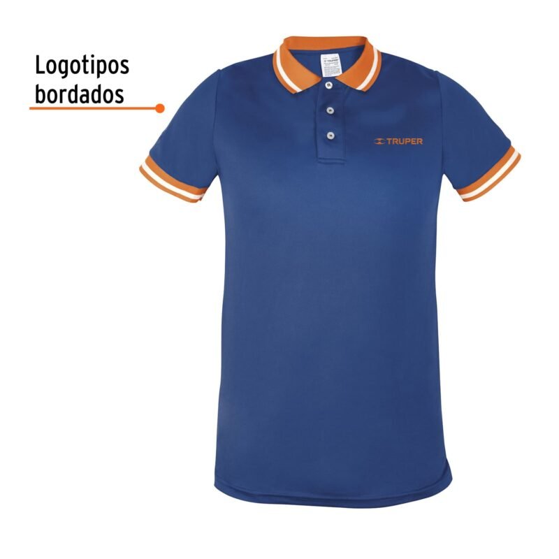 DRY-AC-XXGFC1.jpg Código: 69969 Playera polo performance para hombre, azul, EEG, Truper DRY-AC-XXG