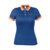 Código: 69970 Playera polo performance para mujer, azul, CH, Truper DRY-AD-C