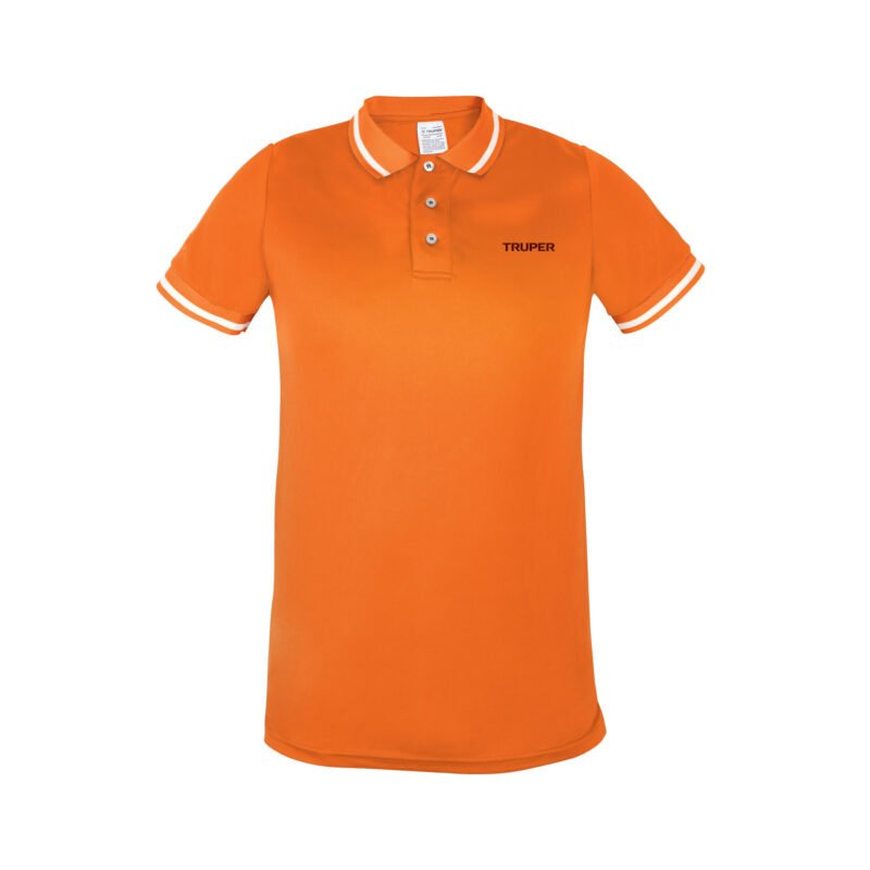 DRY-NC-XG.jpg Código: 69984 Playera polo performance para hombre, naranja, EG, Truper DRY-NC-XG