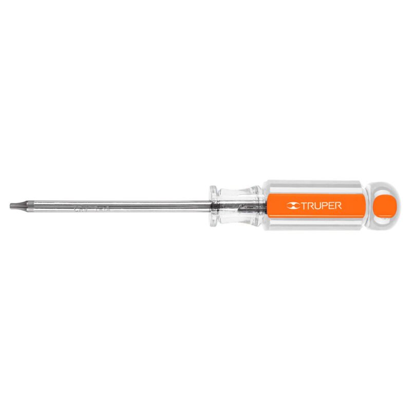 Código: 15102 Desarmador punta Torx T 15 mango de acetato, Truper DT-15