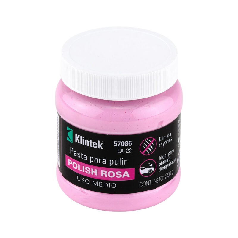 EA-22.jpg Código: 57086 Polish en pasta rosa para auto, 250 g, uso medio, KLINTEK EA-22