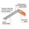 Código: 14372 Escuadra 8' para carpintero con mango 100% de aluminio EC-8