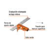 Código: 14369 Escuadra 7' de combinación con punzón para marcar, Truper ECT-6