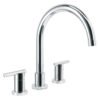 Código: 49916 Mezcladora cromo cuello alto para fregadero, Foset Element ELF-81