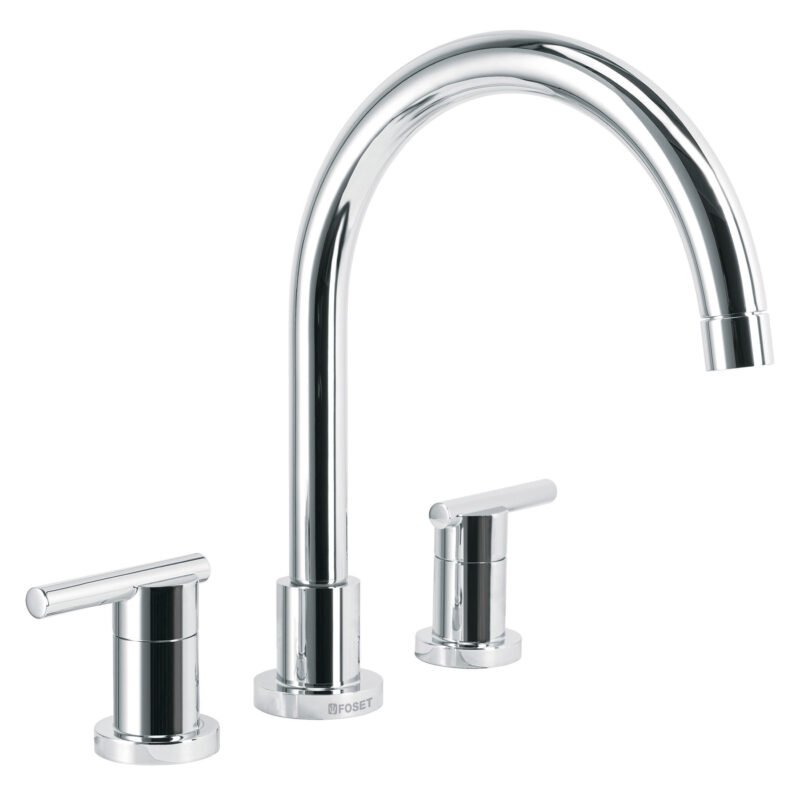 ELF-81.jpg Código: 49916 Mezcladora cromo cuello alto para fregadero, Foset Element ELF-81