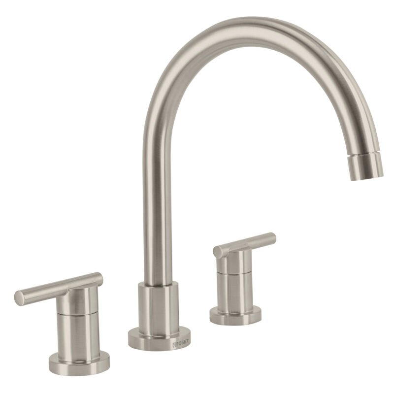 ELF-81N.jpg Código: 49922 Mezcladora satín cuello alto para fregadero, Foset Element ELF-81N
