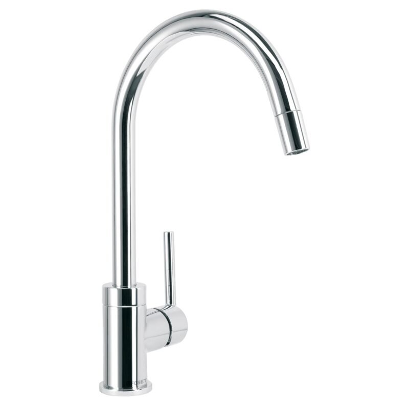 ELF-82.jpg Código: 49914 Monomando cromo nariz retráctil para fregadero, Element ELF-82