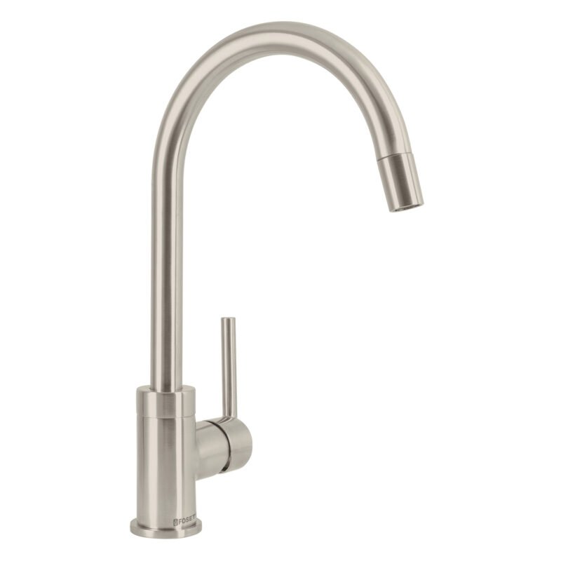ELF-82N.jpg Código: 49920 Monomando satín nariz retráctil para fregadero, Element ELF-82N