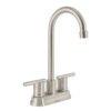 Código: 49942 Mezcladora satín 4' para lavabo cuello tipo bar, Element ELM-43N