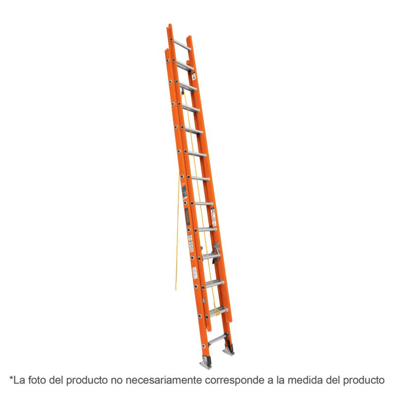 ESE-228FV.jpg Código: 100229 Escalera de extensión, tipo II, 28 peldaños, fibra de vidrio ESE-228FV