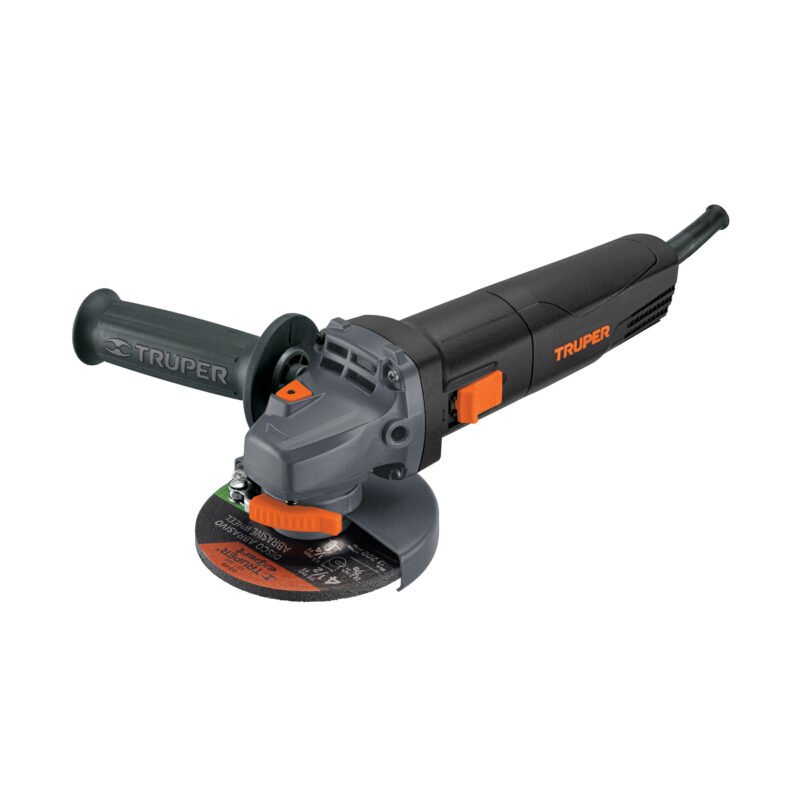 ESMA-4580N.jpg Código: 13870 Esmeriladora angular 4-1/2', 850W, TRUPER INDUSTRIAL ESMA-4580N