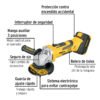 Código: 28267 Esmeriladora 4-1/2', 20V, 1 batería 4Ah, PRETUL ESMI-20P