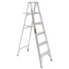 Código: 10450 Escalera de tijera 100% aluminio tipo ll 5 peldaños, Truper ESTA-25