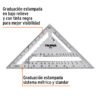 Código: 15132 Escuadra 12' de aluminio para muros de yeso, Truper ET-12A