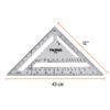 Código: 15132 Escuadra 12' de aluminio para muros de yeso, Truper ET-12A