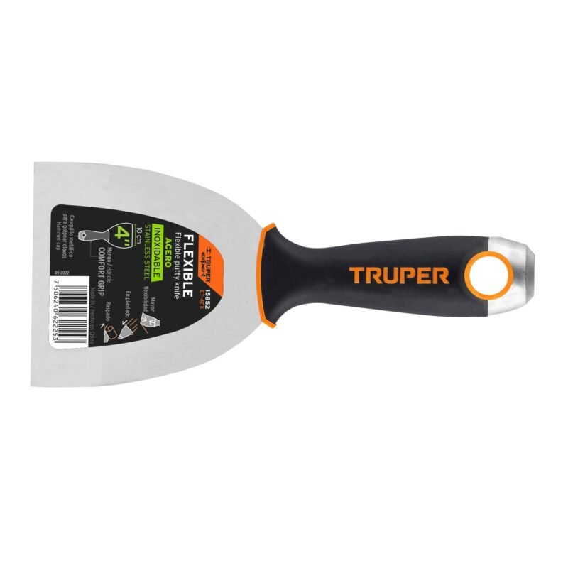 ET-4FX.jpg Código: 15852 Espátula flexible 4' acero inox. mango Comfort Grip, Expert ET-4FX
