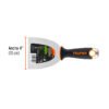 Código: 15852 Espátula flexible 4' acero inox. mango Comfort Grip, Expert ET-4FX