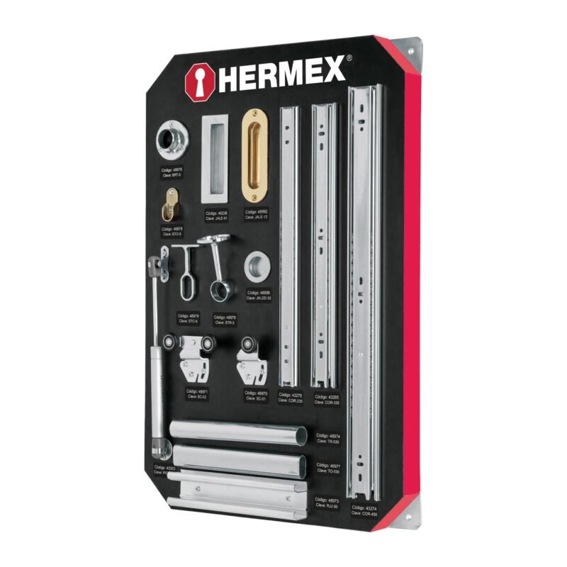 Código: 57189 Exhibidor HERMEX de accesorios para closet EX-HE-CLO