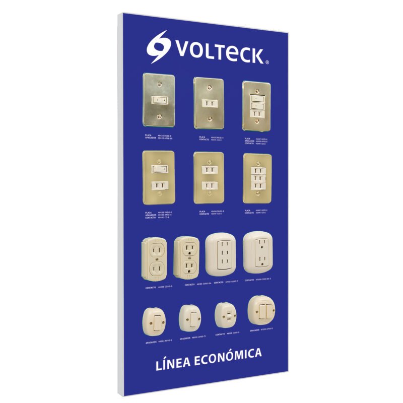 EX-LE-VK.jpg Código: 51584 Exhibidor línea económica, Volteck EX-LE-VK