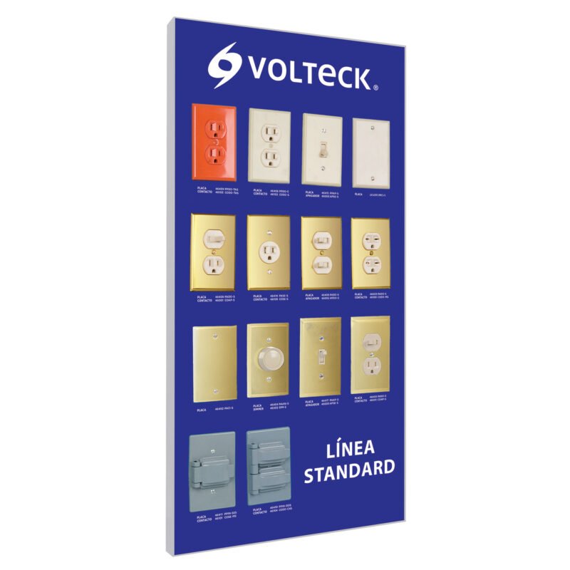 EX-LS-VK.jpg Código: 51585 Exhibidor línea standard, Volteck EX-LS-VK