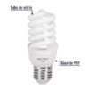 Código: 48504 Lámpara espiral mini T2 13 W luz de día en blíster, Volteck F-13EM