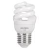 Código: 48200 Lámpara espiral mini T2 5 W luz de día en blíster, Volteck F-5EM