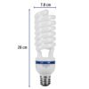 Código: 48222 Lámpara espiral 65 W base mogul E39 220 V luz día, caja F-65EXC