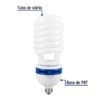 Código: 48223 Lámpara espiral T5 85 W alta potencia luz de día, caja F-85EC